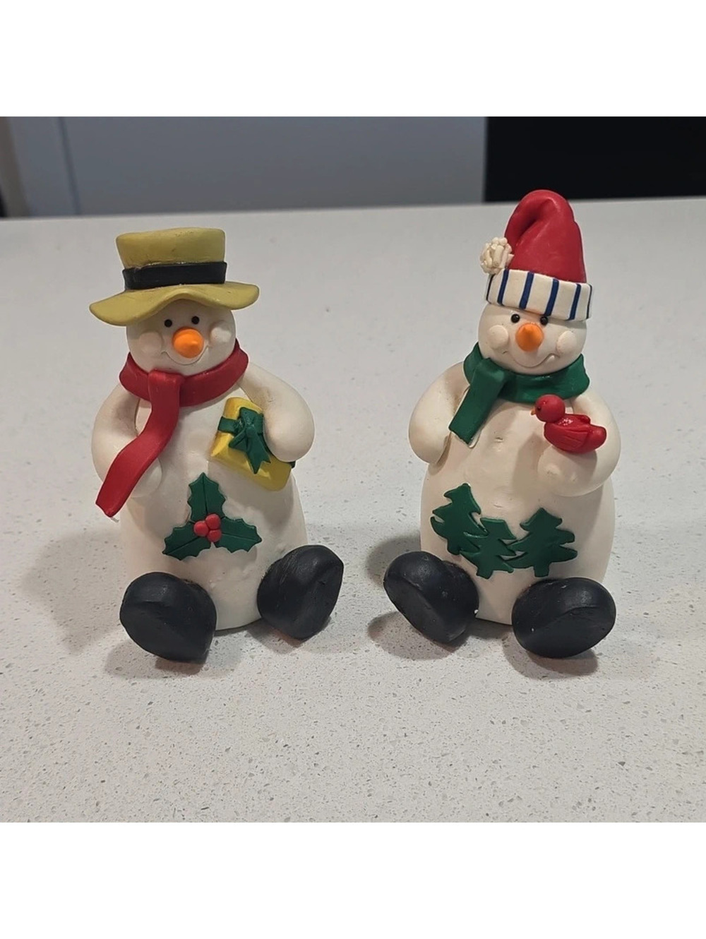 2Pac hand-painte  snowman